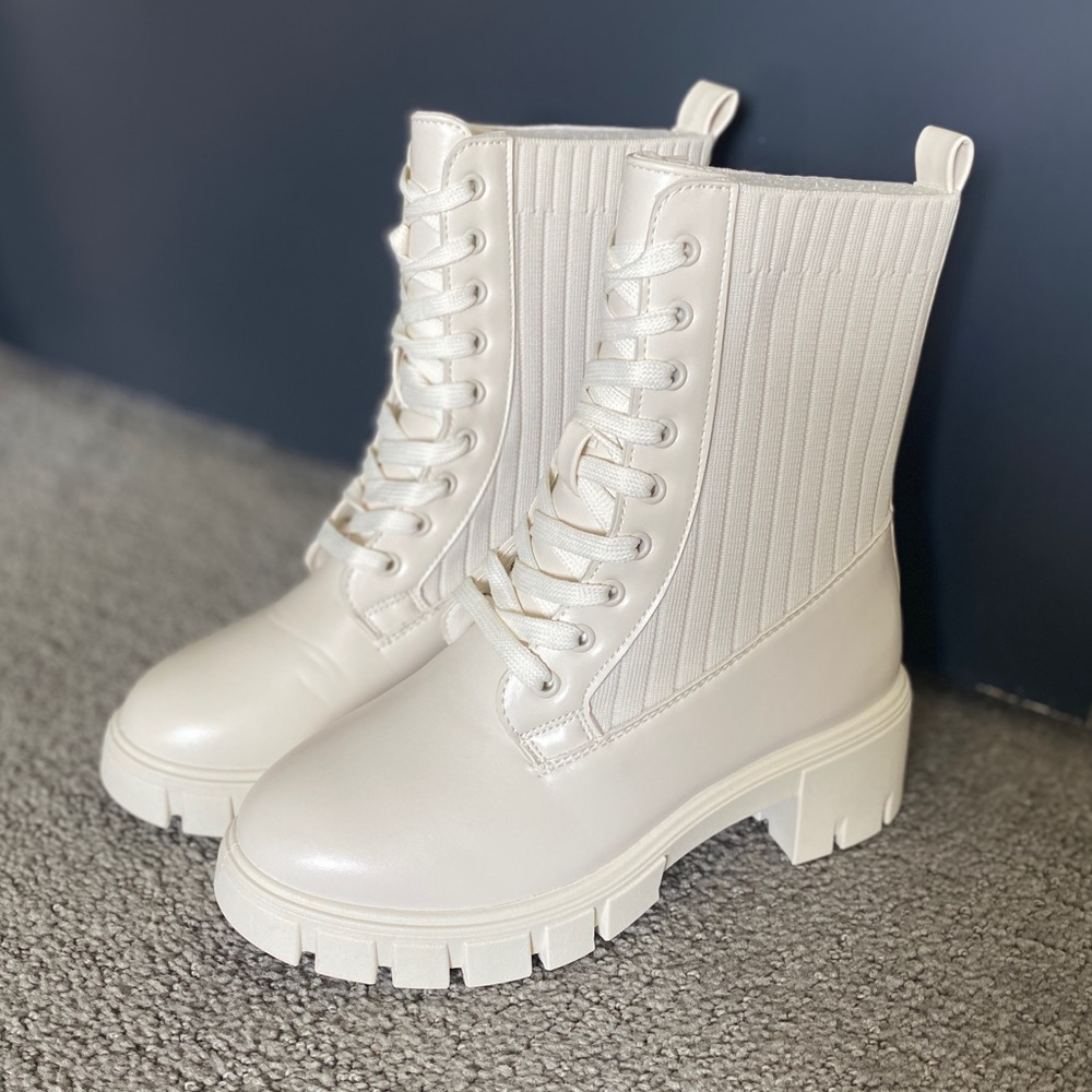 Windsor Combat Boots- Never Worn
